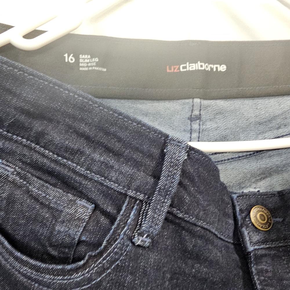 Liz Claiborne Dark Blue Women's Jeans